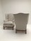 Antique English Wing Chairs, Set of 2, Image 2