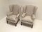 Antique English Wing Chairs, Set of 2 3