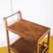 Vintage French Walnut Serving Bar Cart, 1960s 5