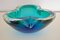 Large Sommerso Murano Glass Bowl by Flavio Poli, 1960s 4