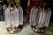 Lámparas de mesa vintage de cristal de Murano de Ercole Barovier, años 80. Juego de 2, Imagen 3
