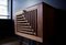 Space Between Space Rising Walnut Drinks Cabinet by Azmy Anything, Image 13