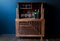Space Between Space Rising Walnut Drinks Cabinet by Azmy Anything 3