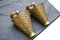 Hammered Brass Wall Lights, 1960s, Set of 2 7