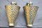 Hammered Brass Wall Lights, 1960s, Set of 2 2