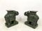 Vintage Green Ceramic Elephant Stools or Tables, 1960s, Set of 2 6