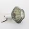 Lampade a sospensione vintage in alluminio e vetro, Spagna, anni '50, set di 3, Immagine 4