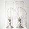 Lanterne in argento e vetro, inizio XX secolo, set di 2, Immagine 1