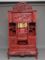 Antique Japanese Lacquered Shodona Cabinet, 1880s 1