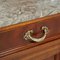 Antique Art Nouveau Mahogany and Marble Nightstand, Image 6