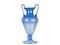 Grand Vase Vintage en Verre de Murano Bleu, Italie 1