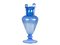 Grand Vase Vintage en Verre de Murano Bleu, Italie 2