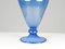 Grand Vase Vintage en Verre de Murano Bleu, Italie 7