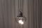 Lámpara de araña vintage de cromo, años 70, Imagen 2