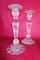 Mid-Century Czech Crystal Candeholders, Set of 2 3
