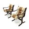 Plywood Armchairs by Ingmar Relling for Westnofa, 1970s, Set of 2 1