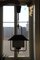 Lampada da soffitto Mid-Century a lanterna in ottone e vetro opalino, Immagine 15