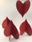 Decorative Hearts, 1990s, Set of 4, Image 4