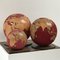 Wood Globes from Roche Bobois, 2007, Set of 3 11