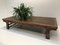 Vintage Indonesian Teak & Rattan Coffee Table, Image 12