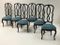Italian Dining Chairs, 1960s, Set of 6 8