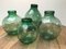 Vintage Green Glass Jars, Set of 4 8