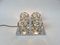 Cubist Chrome & Glass Ceiling or Wall Sconce from Peill & Putzler, 1960s 5