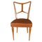 Italienische Esszimmerstühle aus Holz, 1940er, 4er Set 5