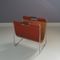 Leather Magazine Rack from Brabantia, 1960s, Image 1