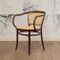 Nr. 210 Stuhl aus Bugholz von Gebrüder Thonet für Ligna Drevounia, 1960er 1