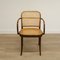 Chaise No. 811 Prague par Josef Hoffmann pour Ligna, 1960s 3