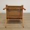Niederländischer Vintage Sessel aus Holz & Kordel, 1957 7