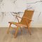 Vintage Dutch Wood & Rope Chair, 1957 1