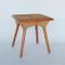 Tavolino in legno e corda, anni '50, Immagine 2