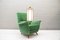 Large Brass and Acrylic Glass Church Pendant Lamp, 1960s, Image 2