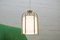 Brass and Acrylic Glass Church Pendant Lamp, 1960s 2