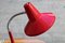 Vintage Red Table Lamp 4