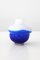 Royal Blue & White Volcano Vase by Alissa Volchkova 2
