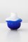 Royal Blue & White Volcano Vase by Alissa Volchkova, Image 1