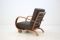 Art Deco Bentwood Armchair by Jindrich Halabala, 1930s, Image 3