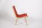 o432 Lounge Chair with Red Lacquered Spheres by Jean-Frédéric Fesseler 2