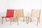 o432 Lounge Chair with Red Lacquered Spheres by Jean-Frédéric Fesseler 5