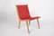 o432 Lounge Chair with Red Lacquered Spheres by Jean-Frédéric Fesseler 1