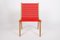 o432 Lounge Chair with Red Lacquered Spheres by Jean-Frédéric Fesseler 3