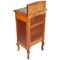 Antique Mahogany & Walnut Inlaid Nightstands, Set of 2 3