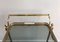 Vintage Neo-Classical Glass Trolley from Maison Jansen, 1940s 6