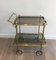 Vintage Neo-Classical Glass Trolley from Maison Jansen, 1940s 2