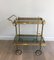 Vintage Neo-Classical Glass Trolley from Maison Jansen, 1940s 1