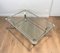 Vintage Chrome Coffee Table with Glass Shelves, 1970s 19