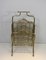 Vintage French Neoclassical Brass Magazine Rack from Maison Jansen, 1940s, Image 14